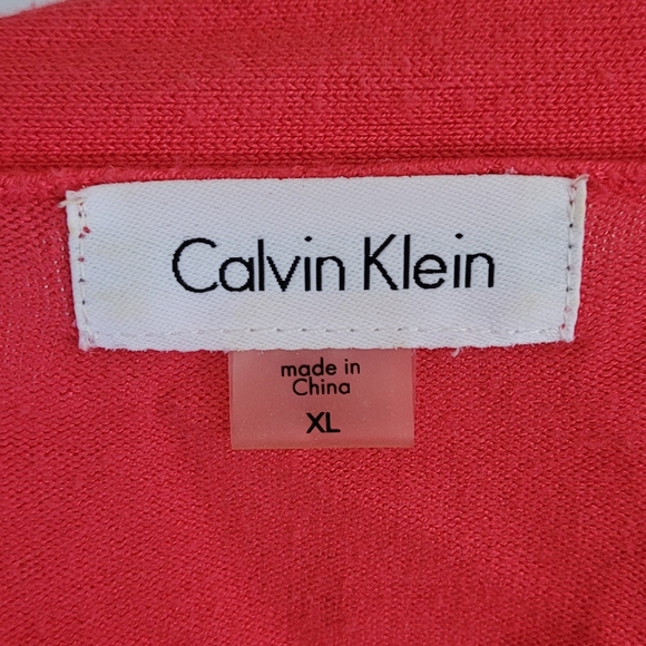 Calvin Klein Cardigan Sweater XL - Picture 5 of 6